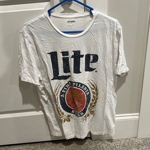 Miller lite tee shirt